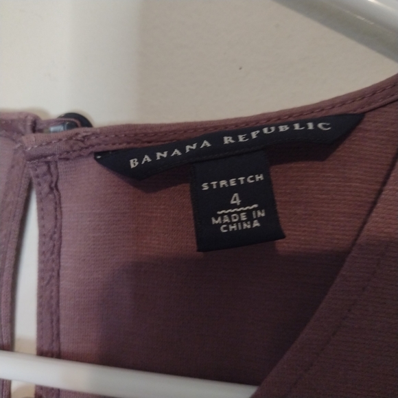 Banana Republic sleeveless purple lilac dress dress size 4 - Picture 2 of 3